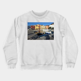 Malcesine harbor Crewneck Sweatshirt